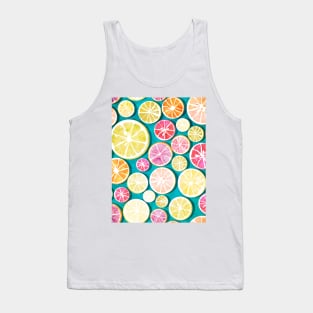 Citrus bath // pattern Tank Top